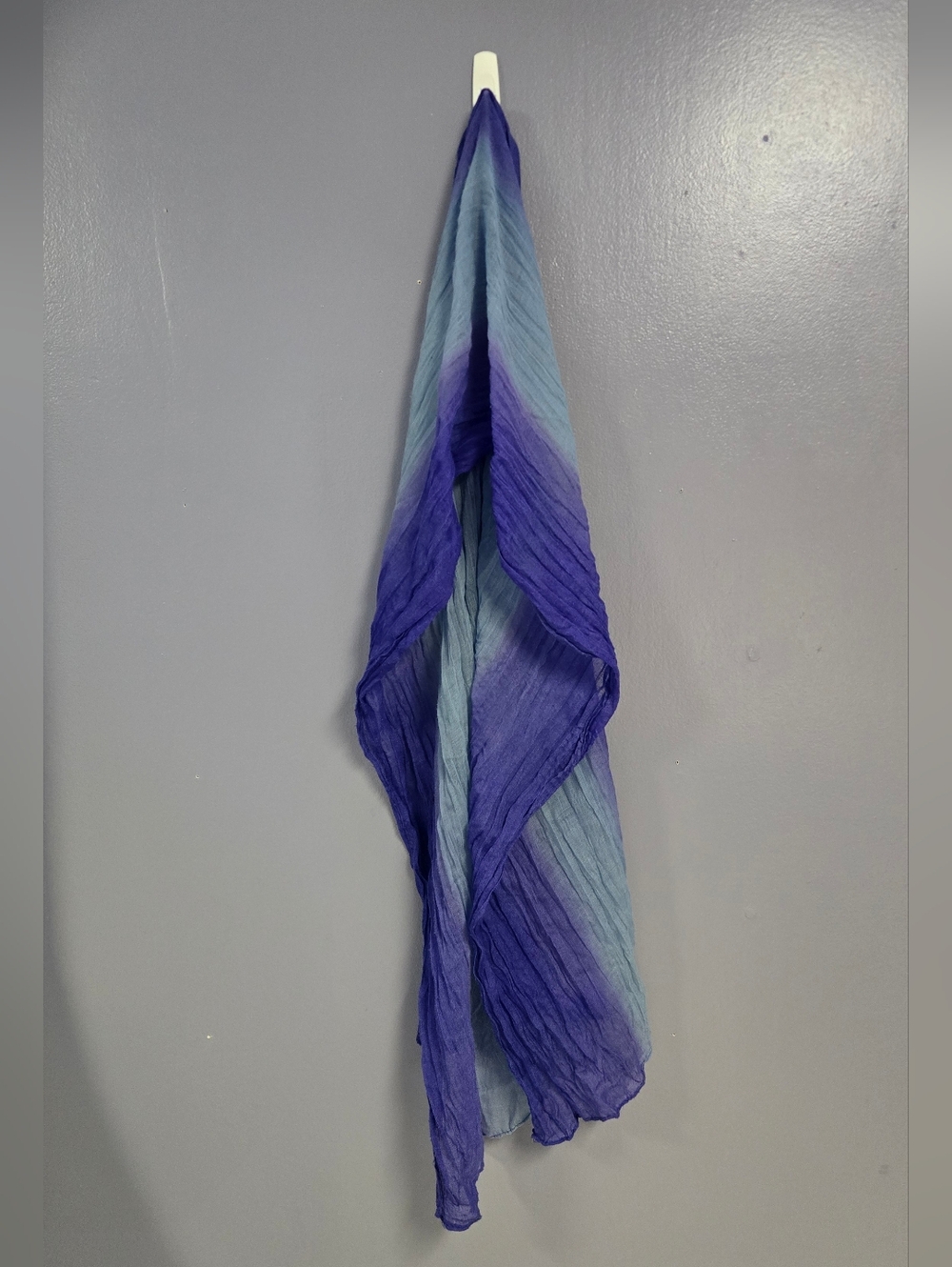 (3 for $10!) Ombre Purple to Light Blue Crinkled Scarf